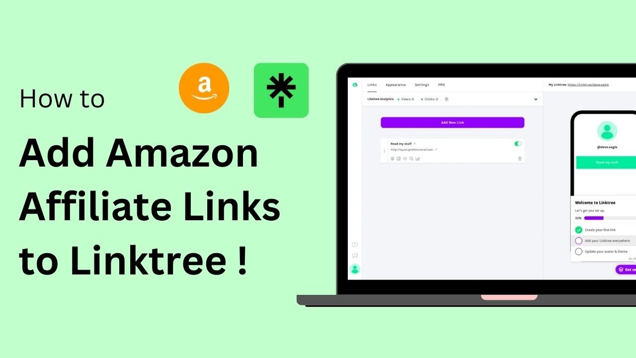 How To Add Amazon Affiliate Links To Linktree (Promote Multiple Links ...
