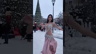 New year and Christmas 🎄 💃🏻 #dance #восточныетанцы #orientaldance #танецживота #bellydance