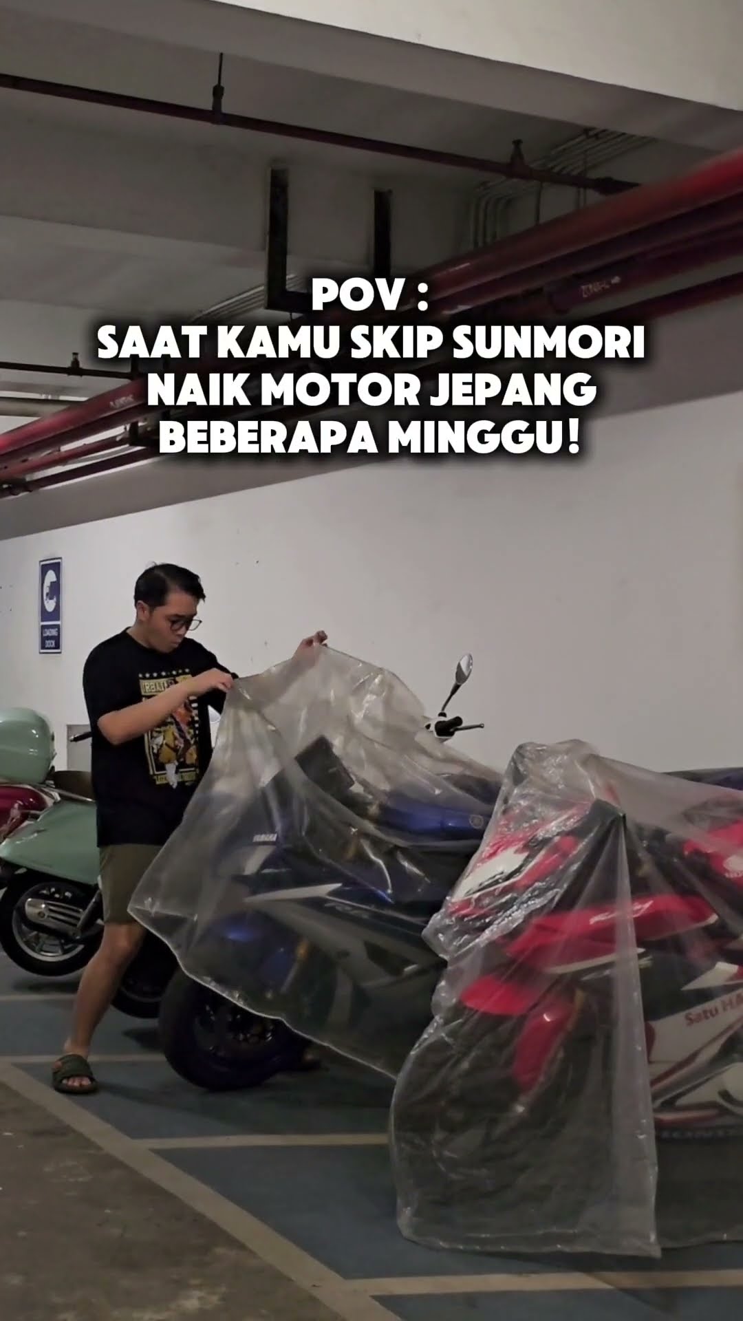 SAAT SKIP SUNMORI NAIK MOTOR JEPANG!