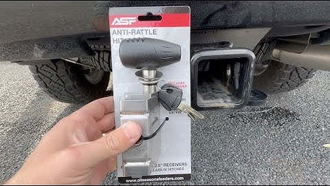 Anti-Rattle Hitch Pin 2" Install