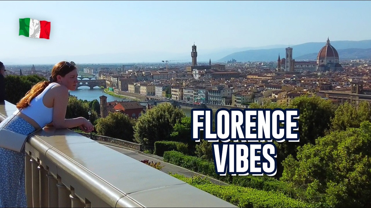 Florence, Italy Afternoon Walk 🇮🇹 | Streets & City Views