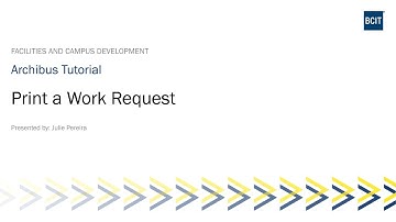 Craftsperson - Print a Work Request