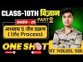 जैव प्रक्रम | Class 10 Science Chapter 5 Life Process | One Shot | UP Board 2026 | Part - 2 #upboard