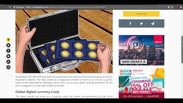 IMF Could Issue International Cryptocurrency to Replace Dollar?