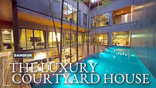 The Luxury Courtyard House Bangkok Near Central Eastville Department Store Tel.086-992-2735