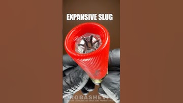 SLUG SHOTGUN SHELL #12gauge #shotgunshorts #expansiveslug #asmr #reloadanimation #drobashot