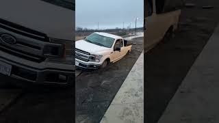 Truck Gets Towed Out Of Deep Mud #tiredoctor #shorts