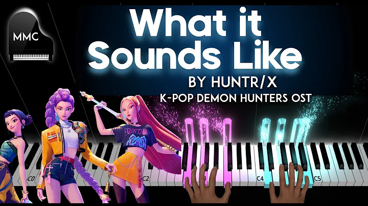 What It Sounds Like by HUNTR/X (KPOP Demon Hunters OST) piano cover + sheet music + lyrics