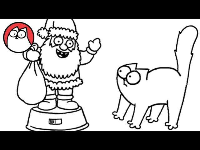 Simon's Cat - Christmas Presence - Basic Adjectives