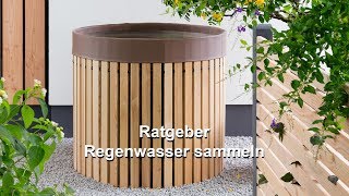 Regentonne Holz » Die schönsten Regenfässer aus Holz 2023