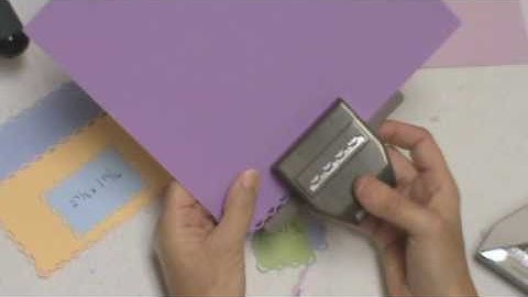 Scallop Trim Punches - www.thestampcamp.com/blog