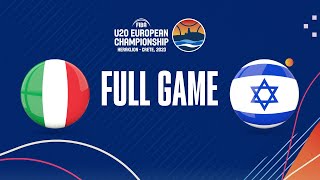 Italy v Israel | Full Basketball Game