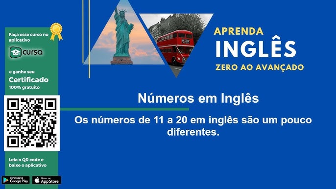 Aula 2 - Números em Inglês