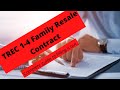 TREC 1-4 Family Resale Contract - Complete guide to filling it out.