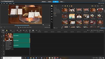 Overlays - swapping tracks in Corel VideoStudio 10X