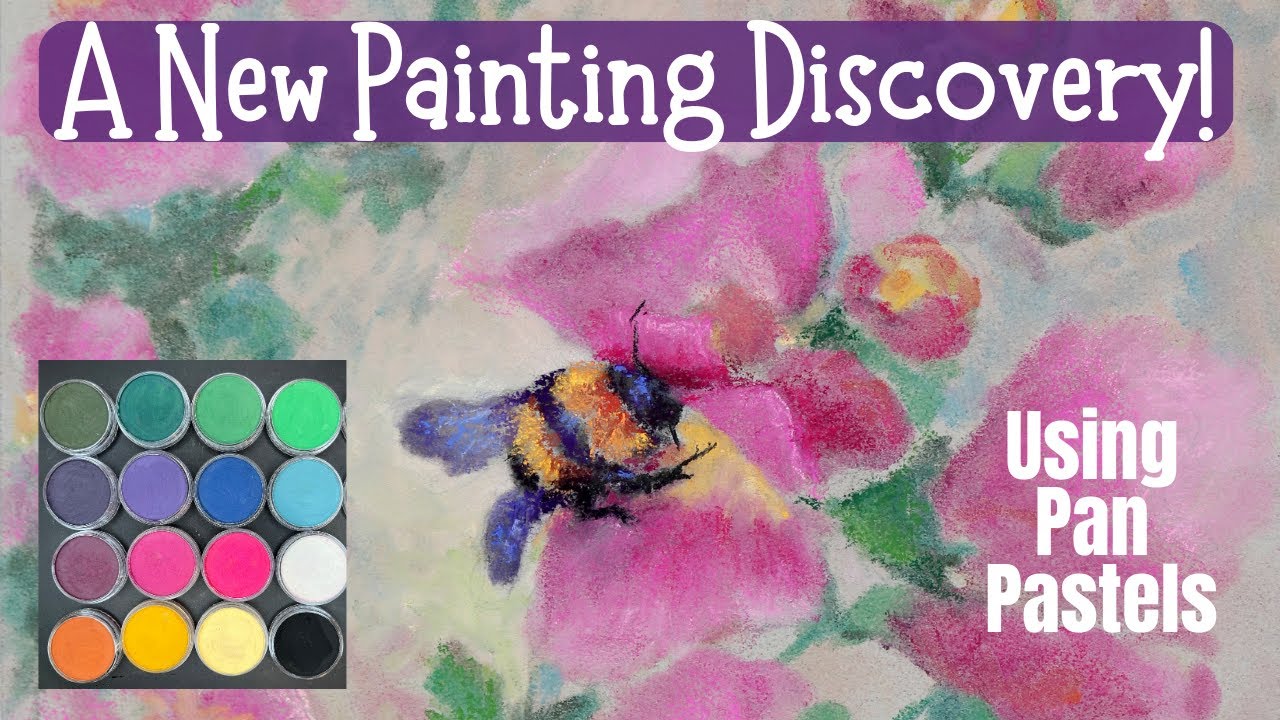 Painting with Pan Pastels  What If You Could Erase Paint?