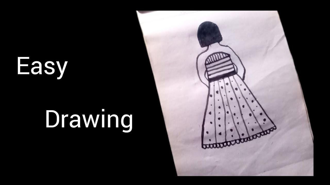 Girl drawing #drawing 