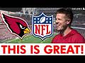 🚨The Arizona Cardinals Just Got GREAT NEWS From The NFL!