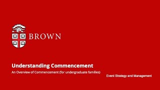 Understanding Commencement