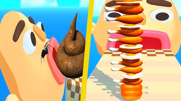 Sandwich Runner Max Level 🥪 Android,iOS Gameplay NEW BIG UPDATE