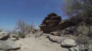 GoPro Hero 3 Black Mountain Bike Handlebar Mount:  Geronimo Trail AZ