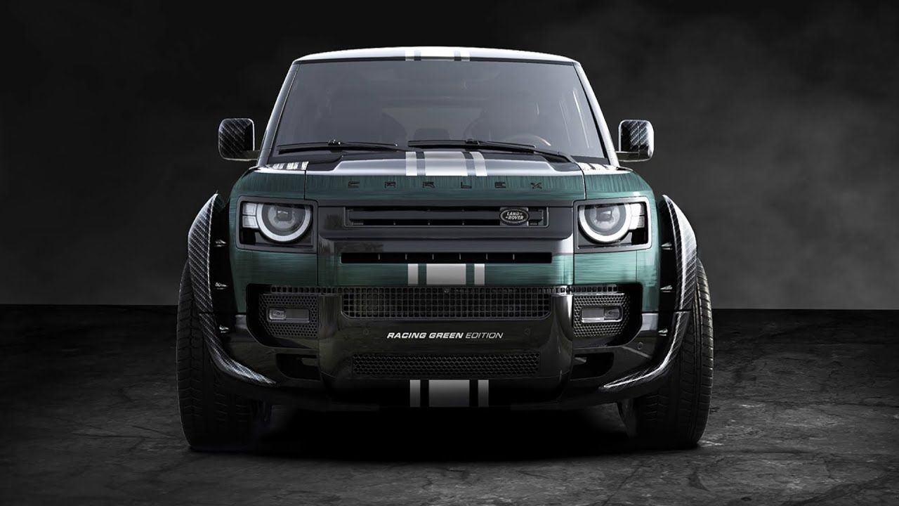 Land Rover Defender Racing Green Edition - YouTube