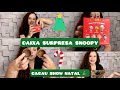 COMPREI AS CAIXINHAS COLECIONÁVEIS DA CACAU SHOW - SNOOPY NATAL - QUERO TODOS #cacaushow #natal