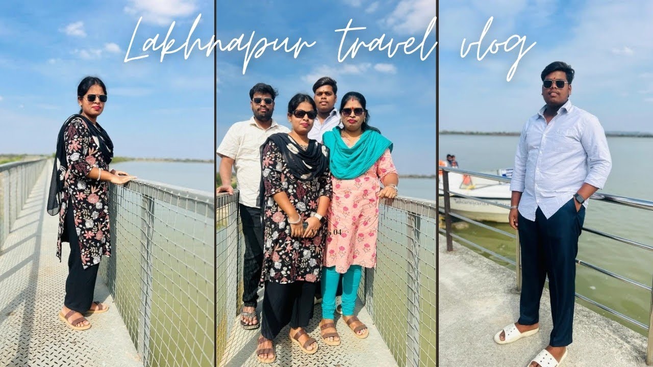 😎Lakhnapur project🚤 🌉||Boating with family||sreechavan||fun with family 😄