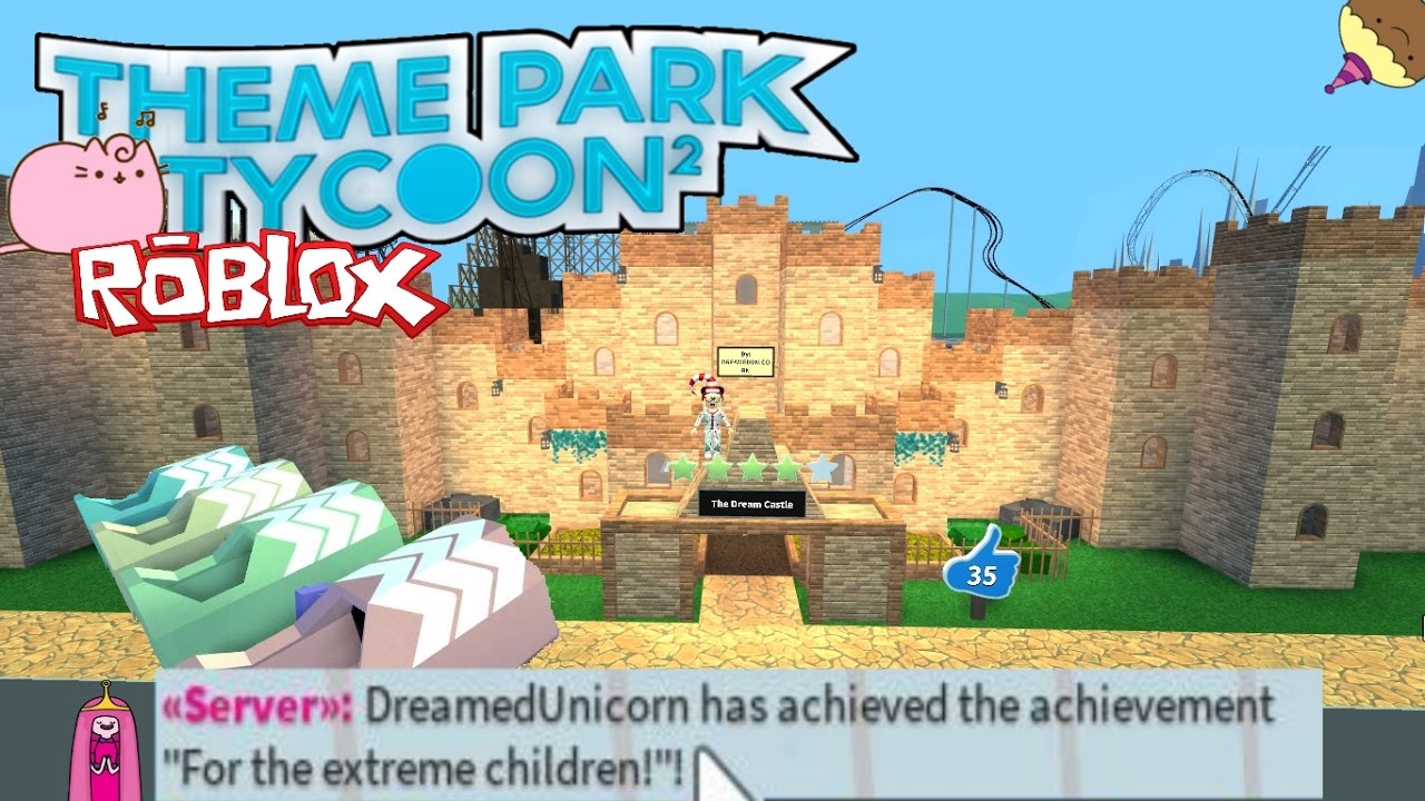 Theme Park Tycoon 2 How To Get For The Extreme Children Achievement Roblox Youtube - theme park tycoon 2 roblox achievement guide