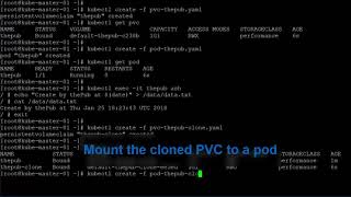NetApp Trident 18.01: Cloning PVCs