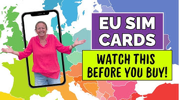 EU SIM CARDS - Best for Long Term Travel | Watch This Before You Buy!