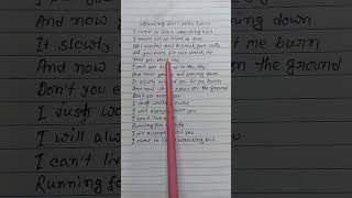 Miley Cyrus  Wrecking Ball shorts youtubeshorts handwriting s