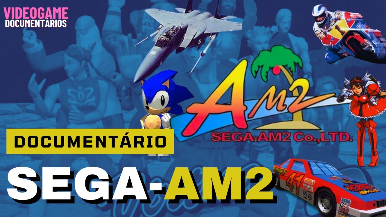 SEGA-AM2 I O estúdio das maiores criações 3D da Sega, que revolucionaram os Arcades para sempre!