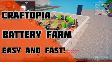 Craftopia battery farm