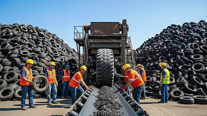 Method of oil extraction from scrap tires | Recycling process of waste tires