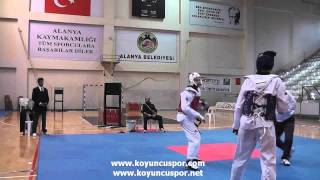 68Kg Finalnafia Kus Vs Irem Yaman Turkish Junior Taekwondo Championships 2012