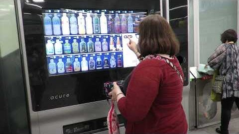 Using a Facial Recognition Vending Machine