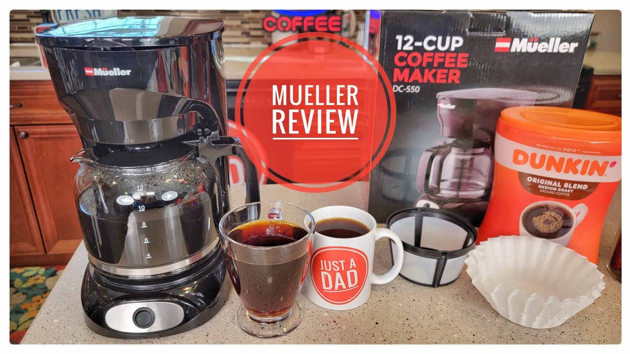 Mueller Austria 12 Cup Coffee Maker DC-550 used a few times works great!!