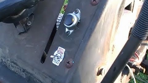 How To: Re-Wire a Riding Lawn Mower
