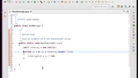 Pima Community College C131 - One Dimensional Arrays