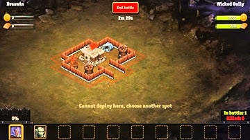 Throne Rush Gameplay Walkthrough - Wicked Gully for Android/IOS