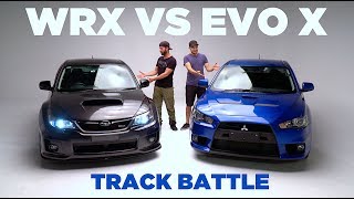 WRX VS EVO X Track Battle [LOSER SELLS CAR]