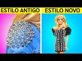 Barbie Rica VS Pobre 🌈 Ideias para transformar bonecas arco-íris