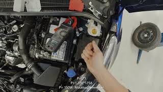 Jännitehäviön Mittaus Startatessa Harjoitus