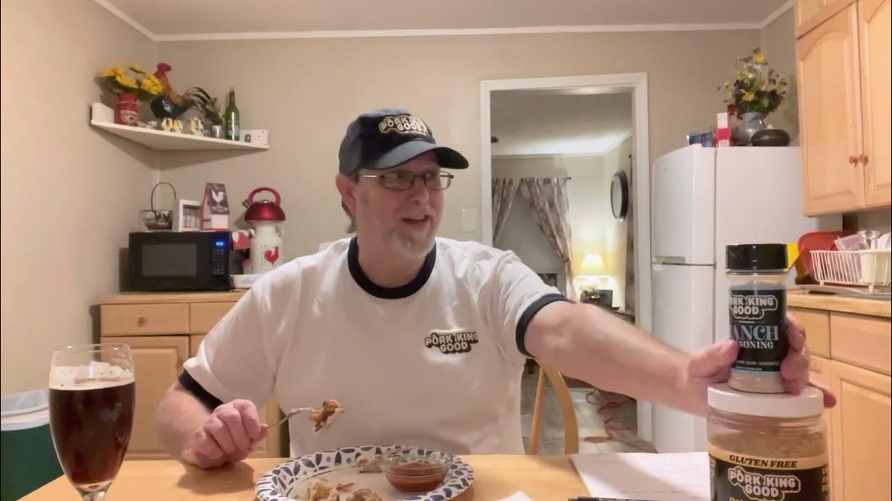 Pork King Good Hors d’ oeuvres(2 Idea’s with Pork Rind Crumbs & Ranch