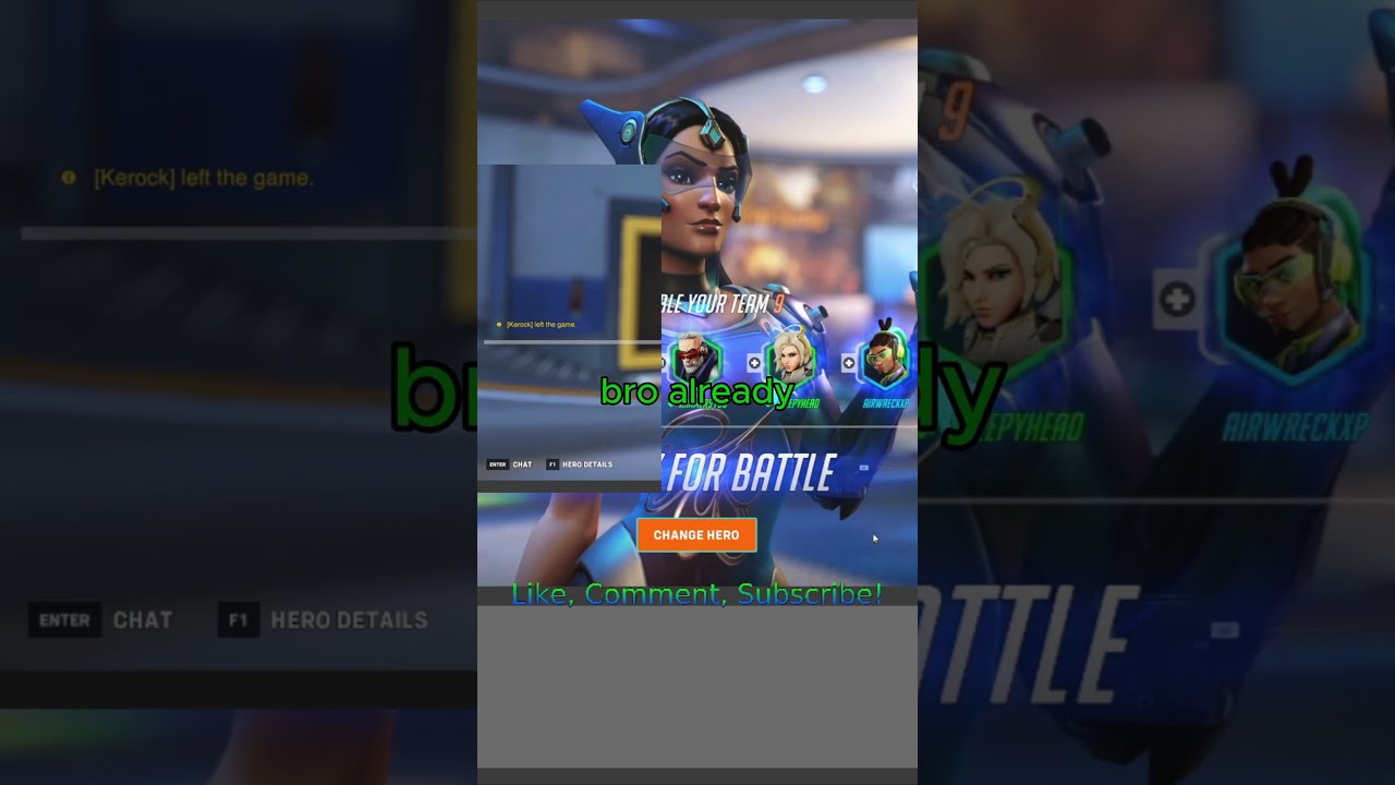 My Monitor Died Mid Game Had To Play Through OBS Overwatch 2