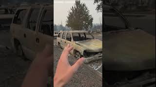 Eyewitness Captures Spokane Wildfire Destruction #wildlife #unitedstates #washington  | AC1S