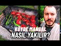 Köyde Mangal Nasıl Yakılır? | Odunla Ateş Yakma ve Bahçede Gerçek Mangal Keyfi | Memleketim Bayburt