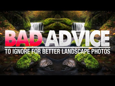 BEGINNER Landscape Photography ADVICE To IGNORE