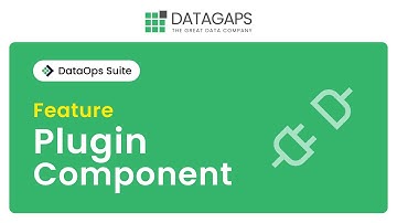 DataOps Suite Plugin Component
